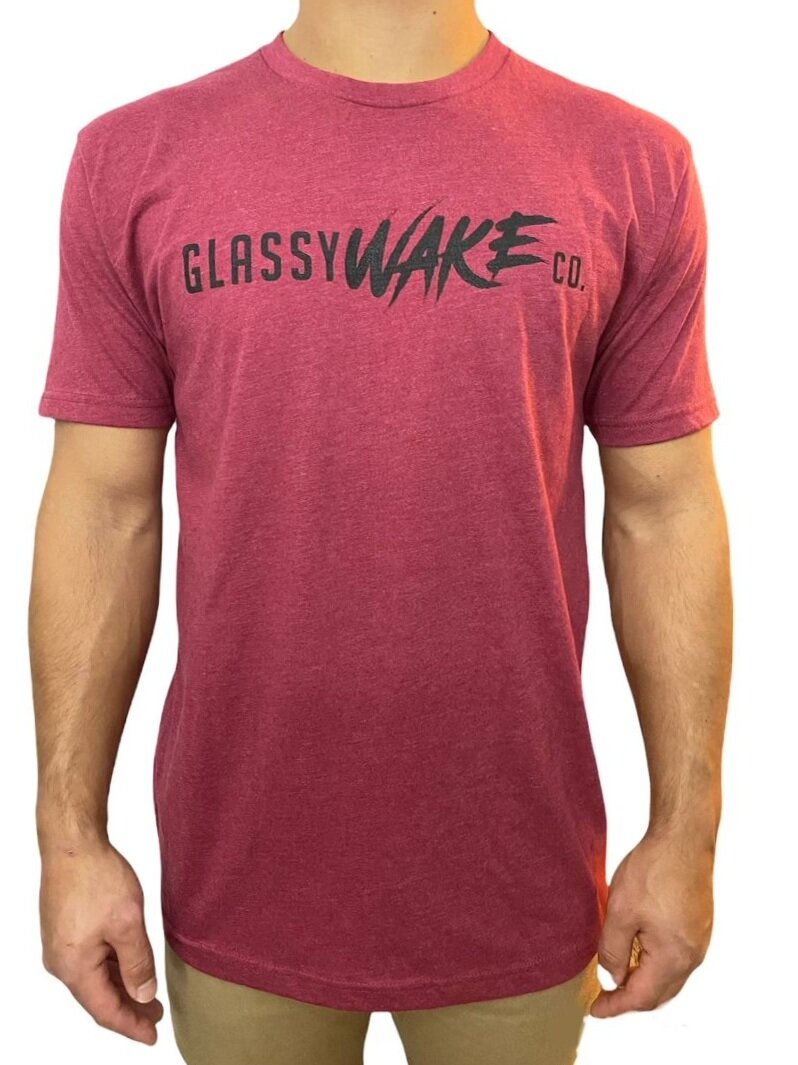 GlassyWake Basic Logo (Cardinal)