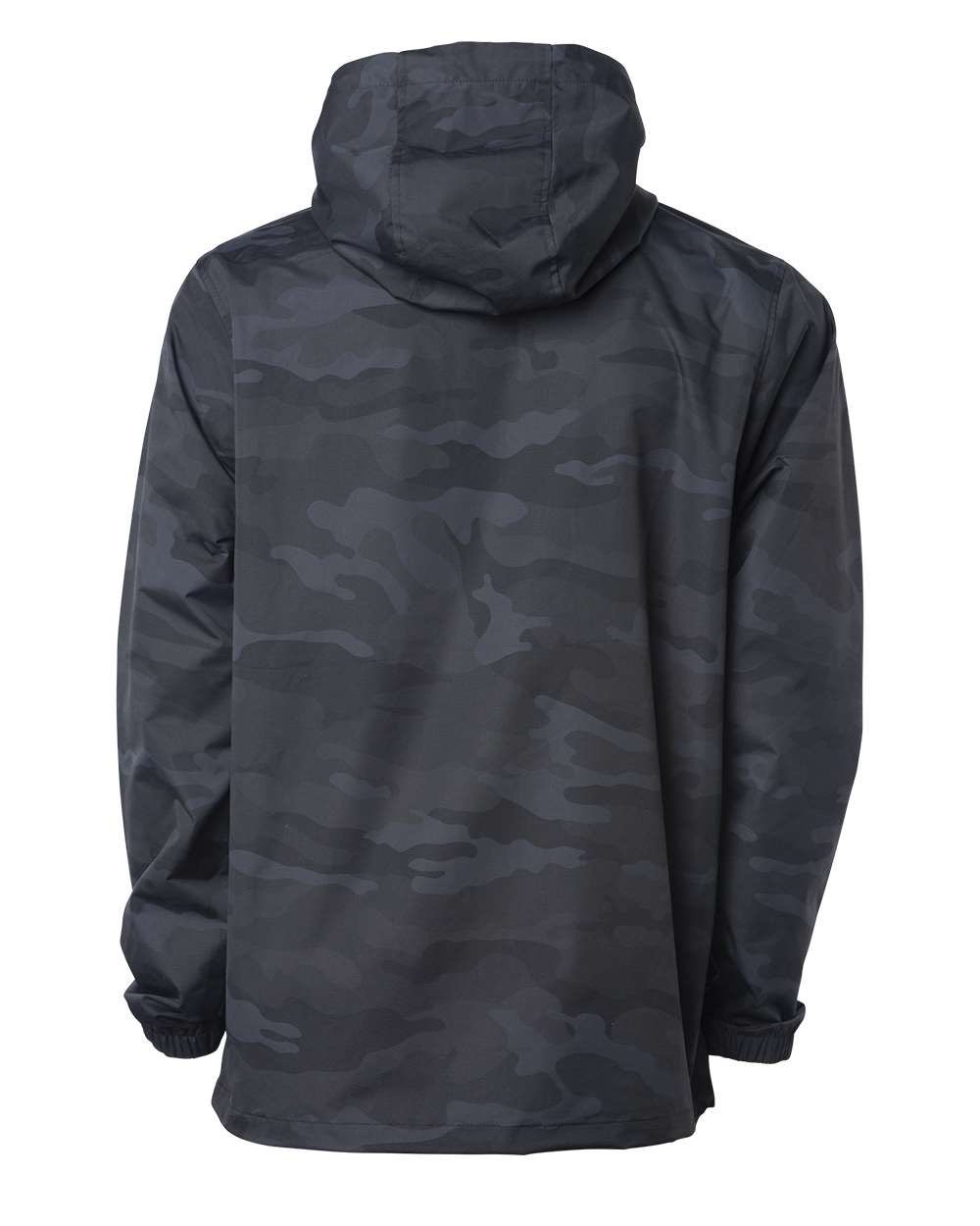 Black Camo Windbreaker
