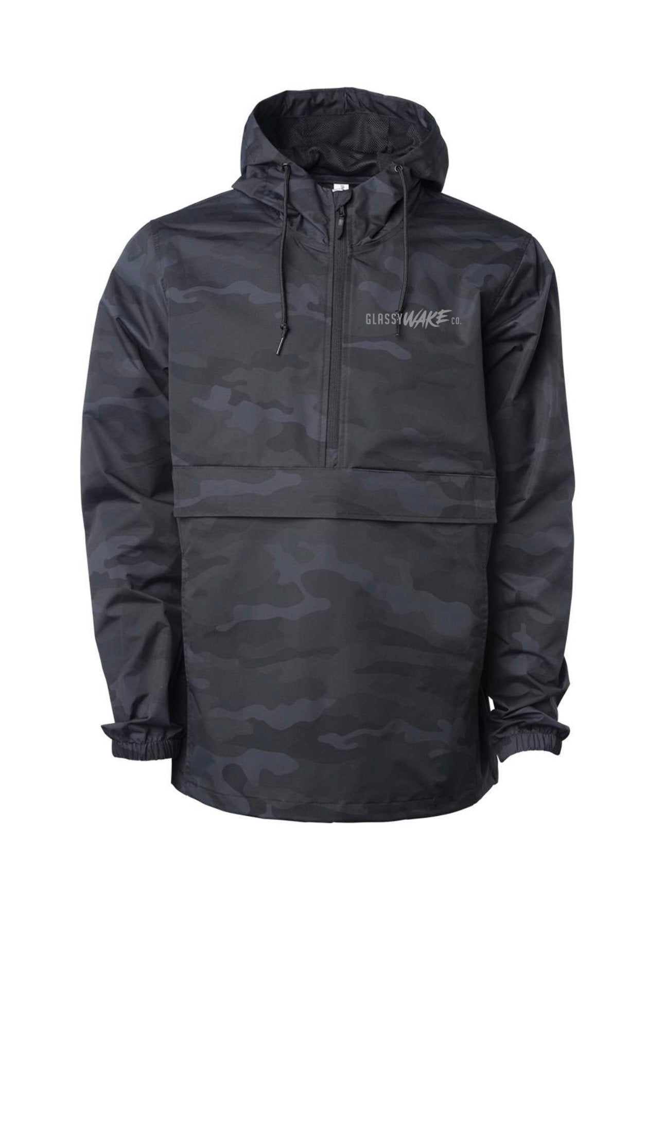 Glassywake wind breaker raincoat waterproof