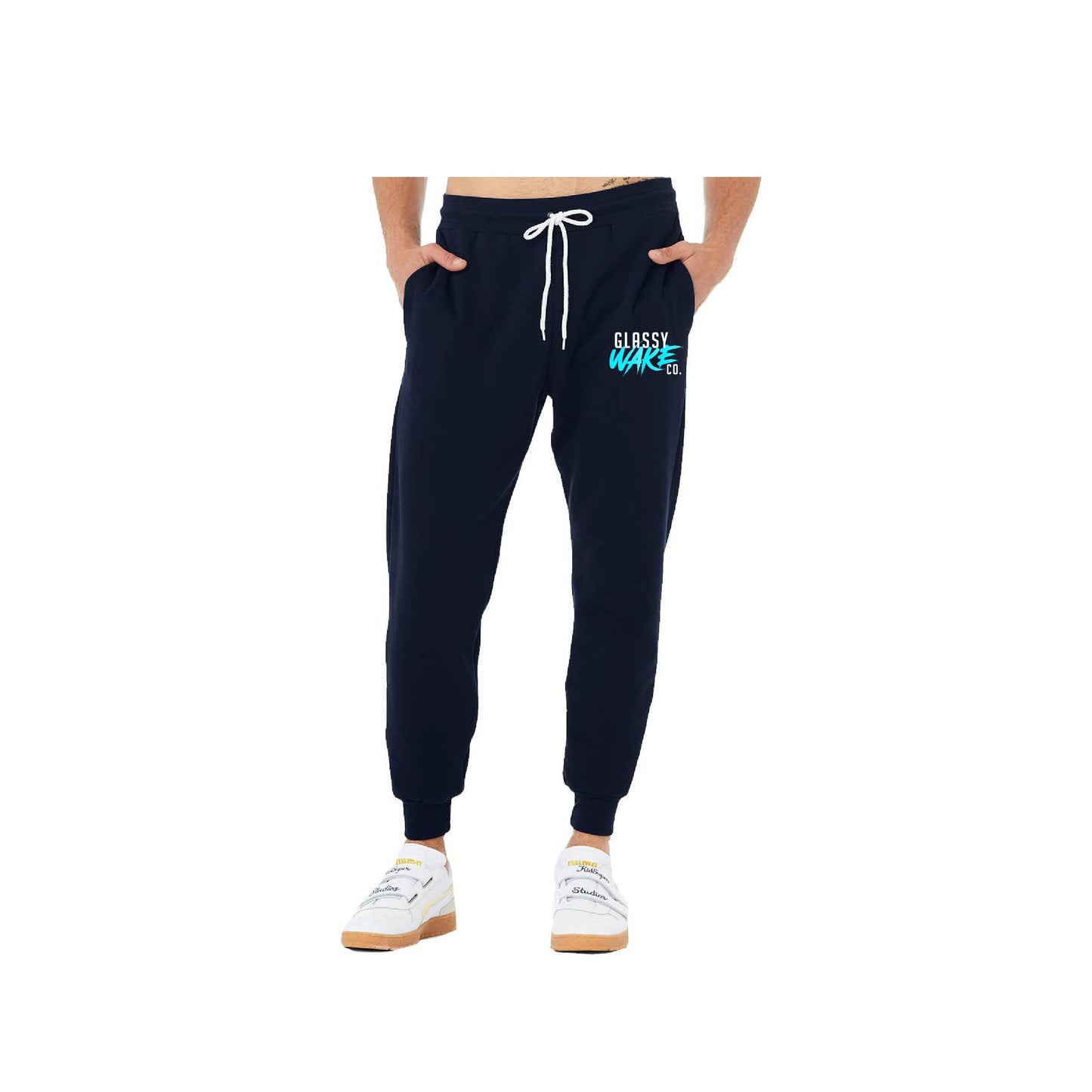 GW Joggers (Black White Logo)