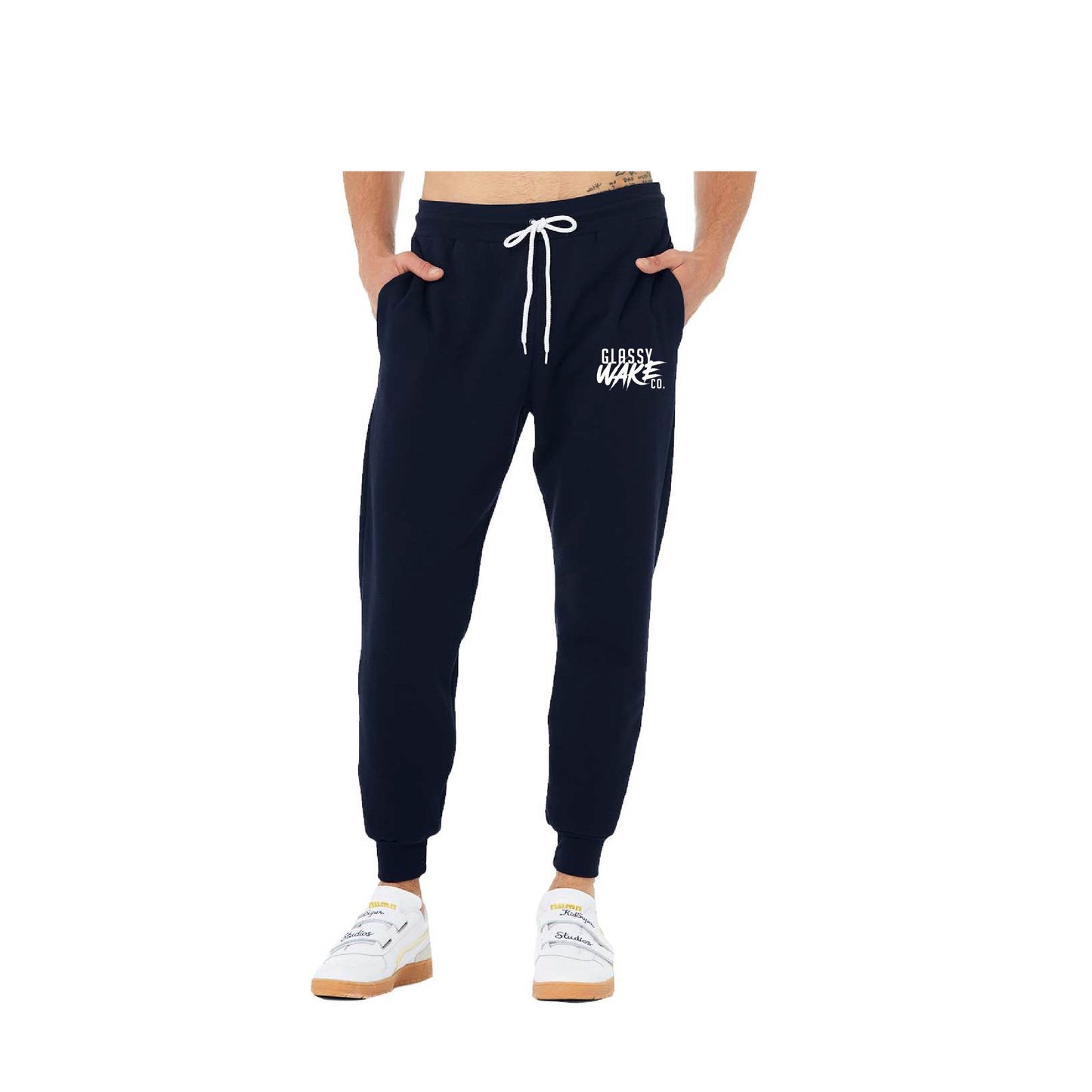 GW Joggers (Black White Logo)